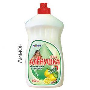 "АЛЁНУШКА PLUS" NEW моющее д/посуды 500мл ЛИМОН 5654/15