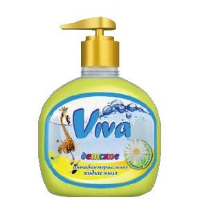 "Viva" Крем-мыло детское 300гр Ромашка дозат. 5241/15