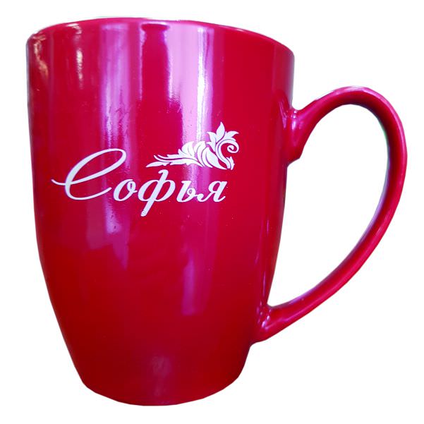 Кружка керамическая "Женские имена" 340мл 70077/36