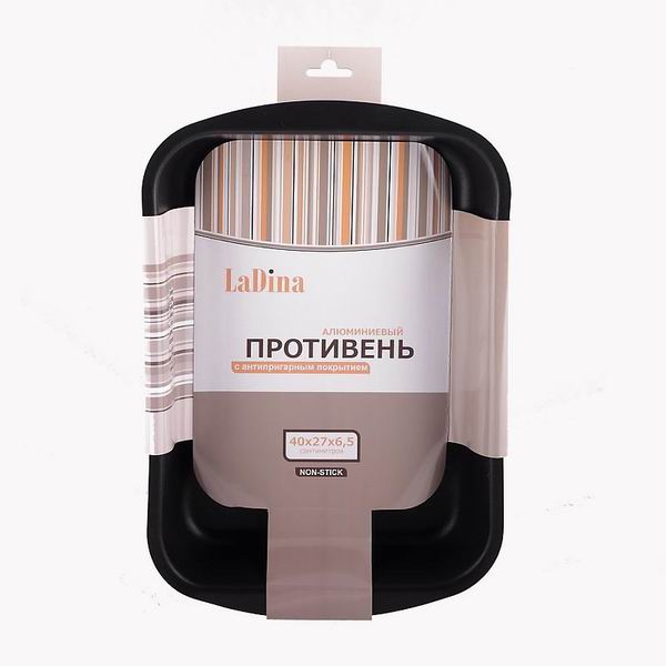 Противень с антипригарным покрытием 40*27*6,5см  №51240
