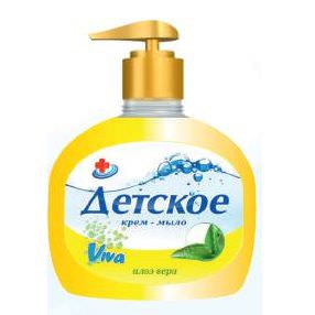 "Viva" Крем-мыло детское 330мл Алое Вера 0727/15