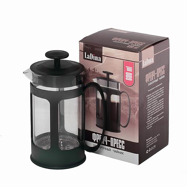 Френч пресс заварочный чайник 600 ml артикул 90006/30