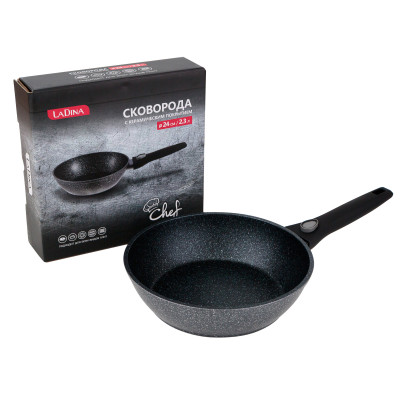Сковорода LaDina кованная с керамическим покрытием 24 см 54124/6
