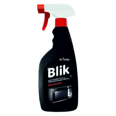 "BLIK" Средство д/чистки газовых плит и микр. п.+Антижир 500мл триггер 1304/12