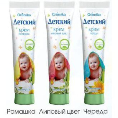 "АРОМИКА" Крем Детский 44гр Ромашка 2370/50