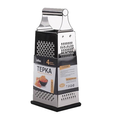 Терка 4 плоскости, металл, (24см), арт. 4000100-12 /72/36