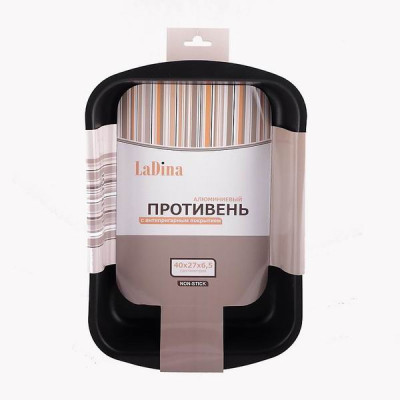 Противень с антипригарным покрытием 40*27*6,5см  №51240
