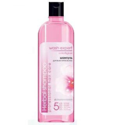 "WASH Expert" Шампунь 500мл Color&gloss  4183/25