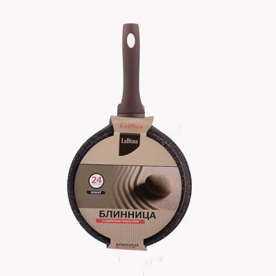 Блинница с "каменным" покрытием LaDina 24см 50724/6