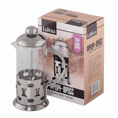 Френч пресс заварочный чайник 350 ml артикул 50005/24