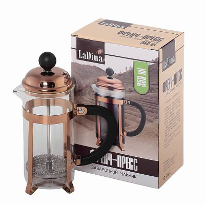 Френч пресс заварочный чайник 350 ml артикул 60005/24