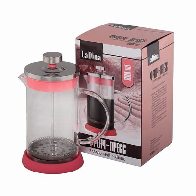 Френч пресс заварочный чайник 600 ml артикул 80006/30